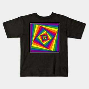 Geometric Swirl Kids T-Shirt